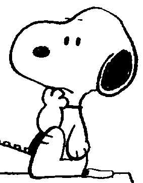 Snoopy doesn't know
