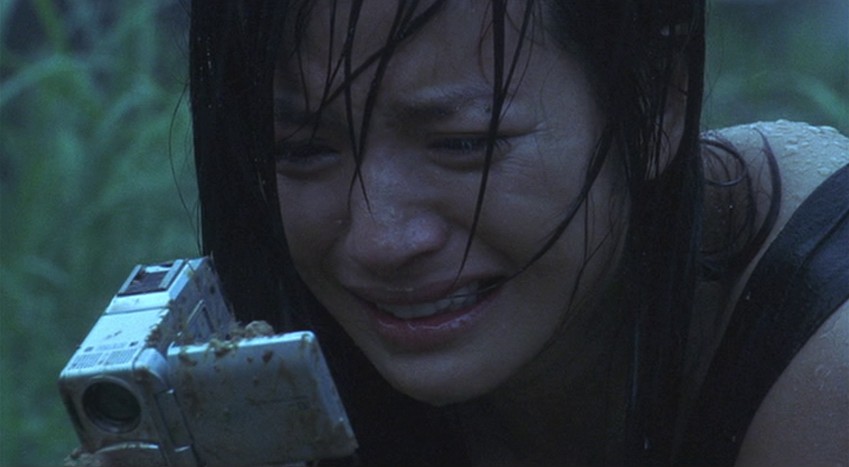 Sue's grief at the cemetry 5